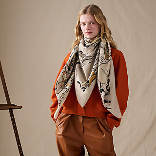 Paddock shawl 140 | Hermès Mainland China